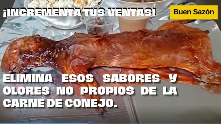 Delicioso sabor suave del conejo