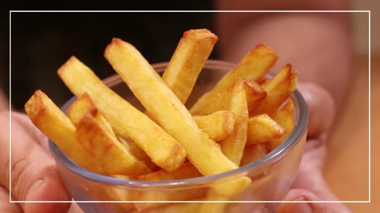 Consejos para unas papas fritas crujientes