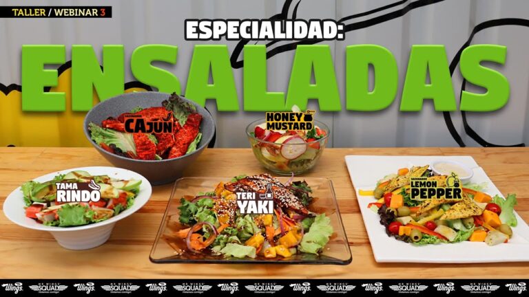 Consejos para combinar hamburguesas y ensaladas