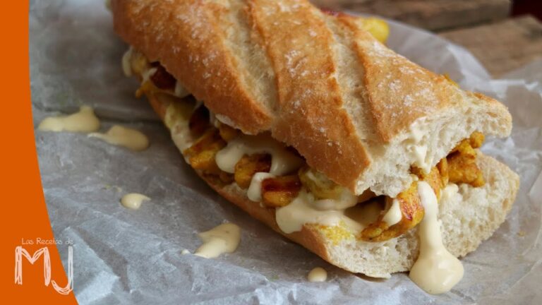 Ingredientes para bocadillos originales