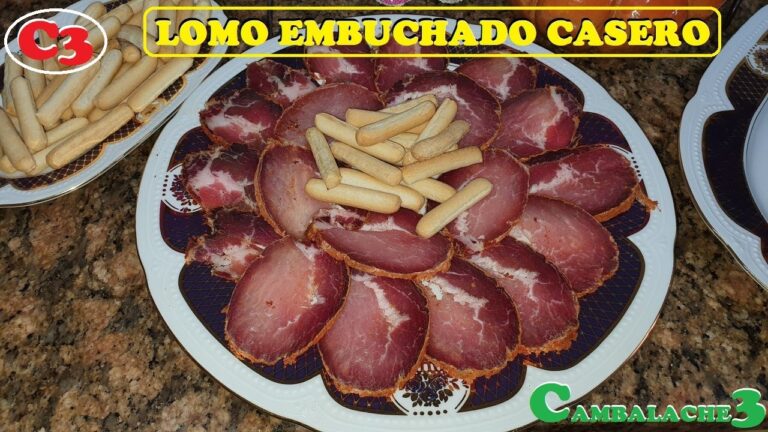 Degustación deliciosamente embuchada: El arte de saborear lomo embuchado