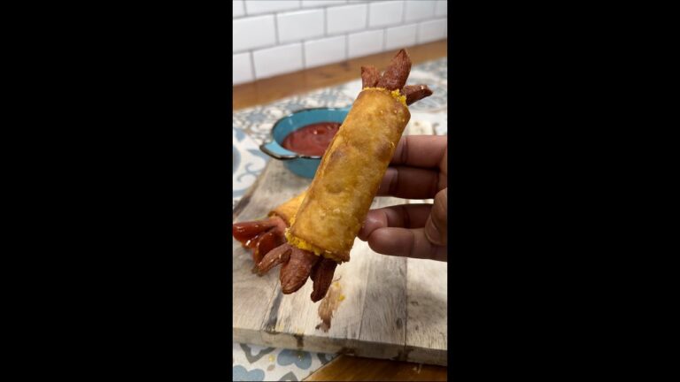 Tortillas rellenas de salchichas Frankfurt: una deliciosa receta
