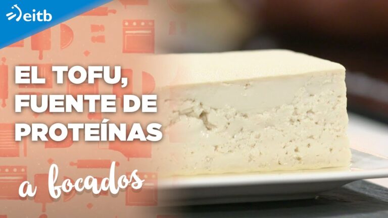Beneficios del tofu como prote&iacute;na vegetal
