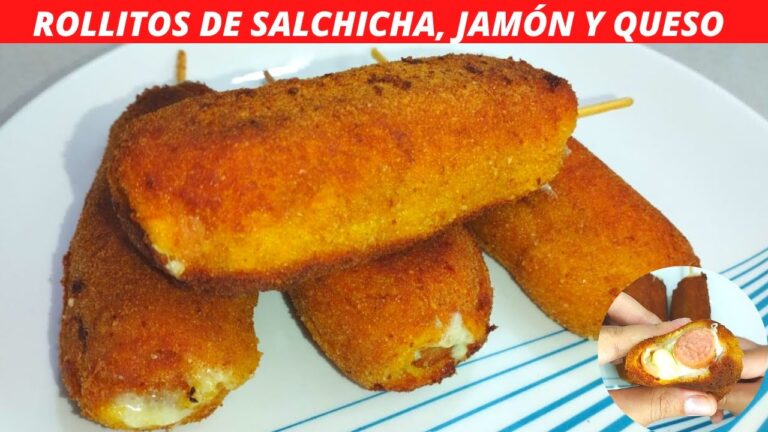 Deliciosos arrollados de salchichas que sorprenden