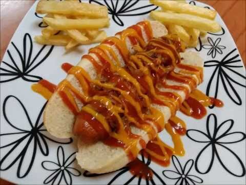 Hot Dogs Gourmet con Salchichas Frankfurt