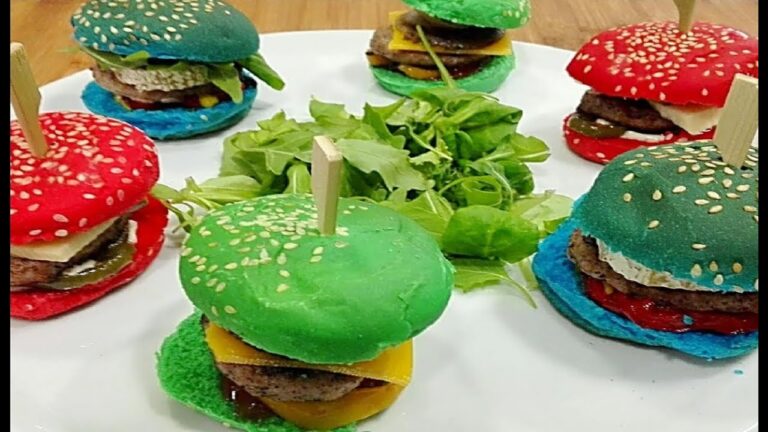 Innovadores Rellenos de Hamburguesas de Remolacha