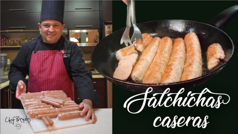 Deliciosas salchichas de cabra caseras: receta f&aacute;cil y sabrosa