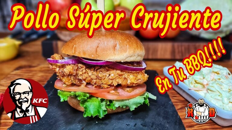 Deliciosas hamburguesas de pollo BBQ