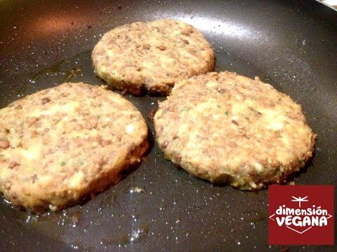 Cómo lograr la textura perfecta en hamburguesas de lentejas