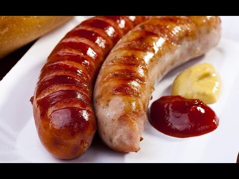 El delicioso sazón de las salchichas bratwurst