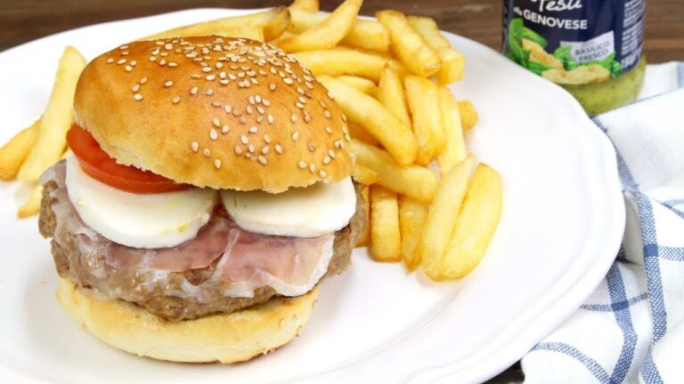 Hamburguesas Italianas con Tomate: Una Deliciosa Fusi&oacute;n de Sabores