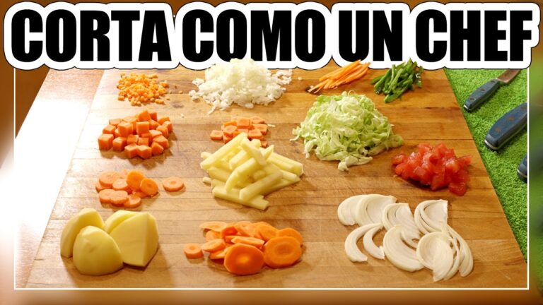 La t&eacute;cnica de corte: clave en la cocina