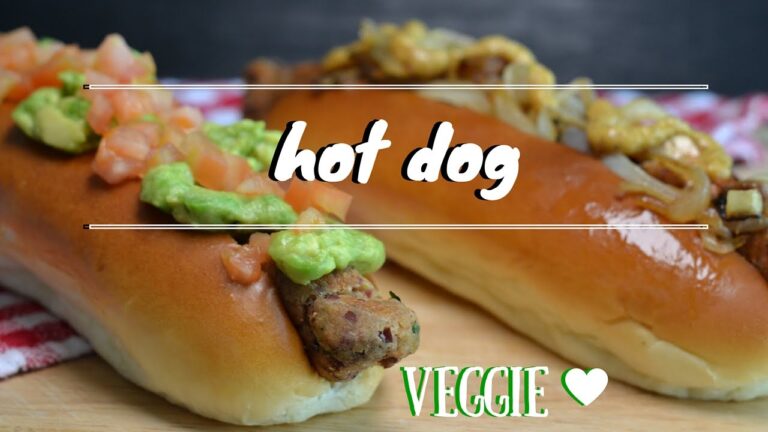 Hot dogs vegetarianos: una alternativa saludable y deliciosa