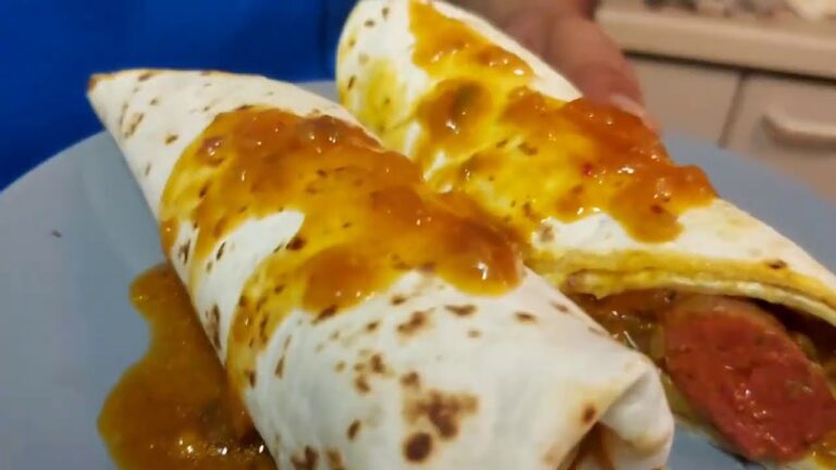 Burritos con salchichas frankfurt: receta f&aacute;cil y deliciosa