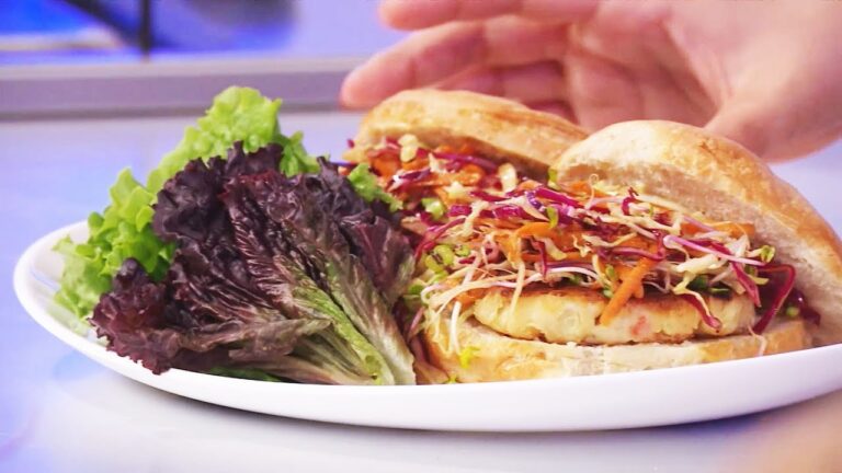 Deliciosas hamburguesas de pescado: una presentaci&oacute;n irresistible