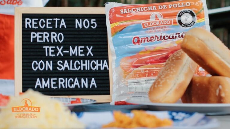 Deliciosos hot dogs al estilo Tex-Mex