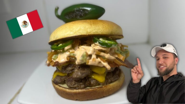 Hamburguesas con guacamole: Deliciosos sabores mexicanos