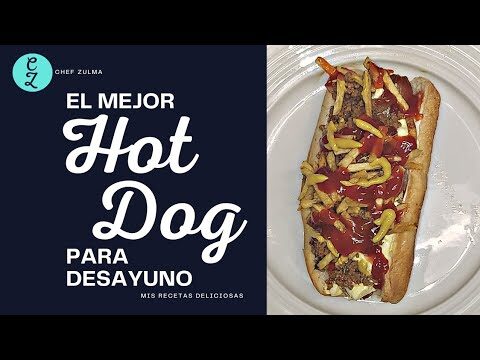 Deliciosas opciones de hot dogs para desayunar