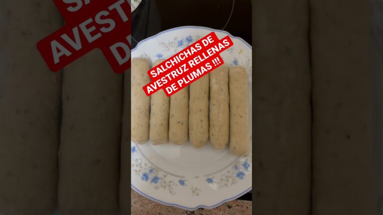 Deliciosas recetas con salchichas de avestruz