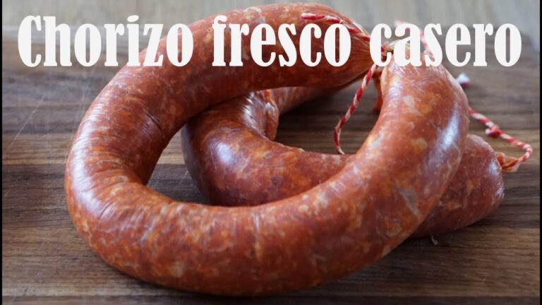 Ingredientes para hacer chorizo casero