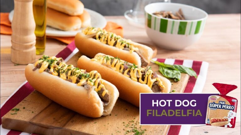 Deliciosos Hot Dogs con Queso Crema: ¡Una Explosión de Sabores!