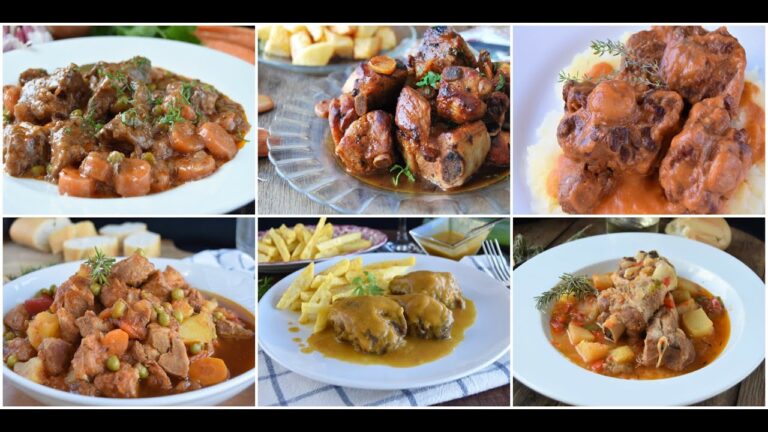 Recetas de guisos de carne: Ingredientes esenciales