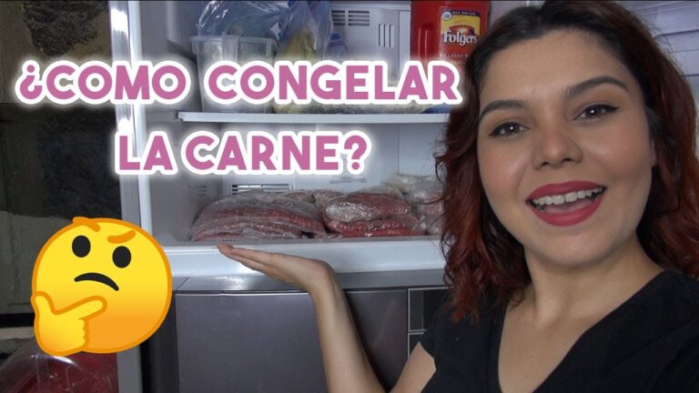 Consejos para conservar carnes congeladas de manera óptima