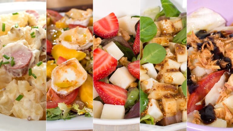 Ensaladas creativas con salchichas Frankfurt: recetas deliciosas y originales